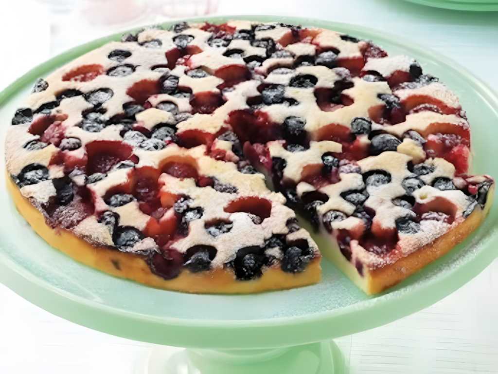 Recept: Clafoutis s lesním ovocem